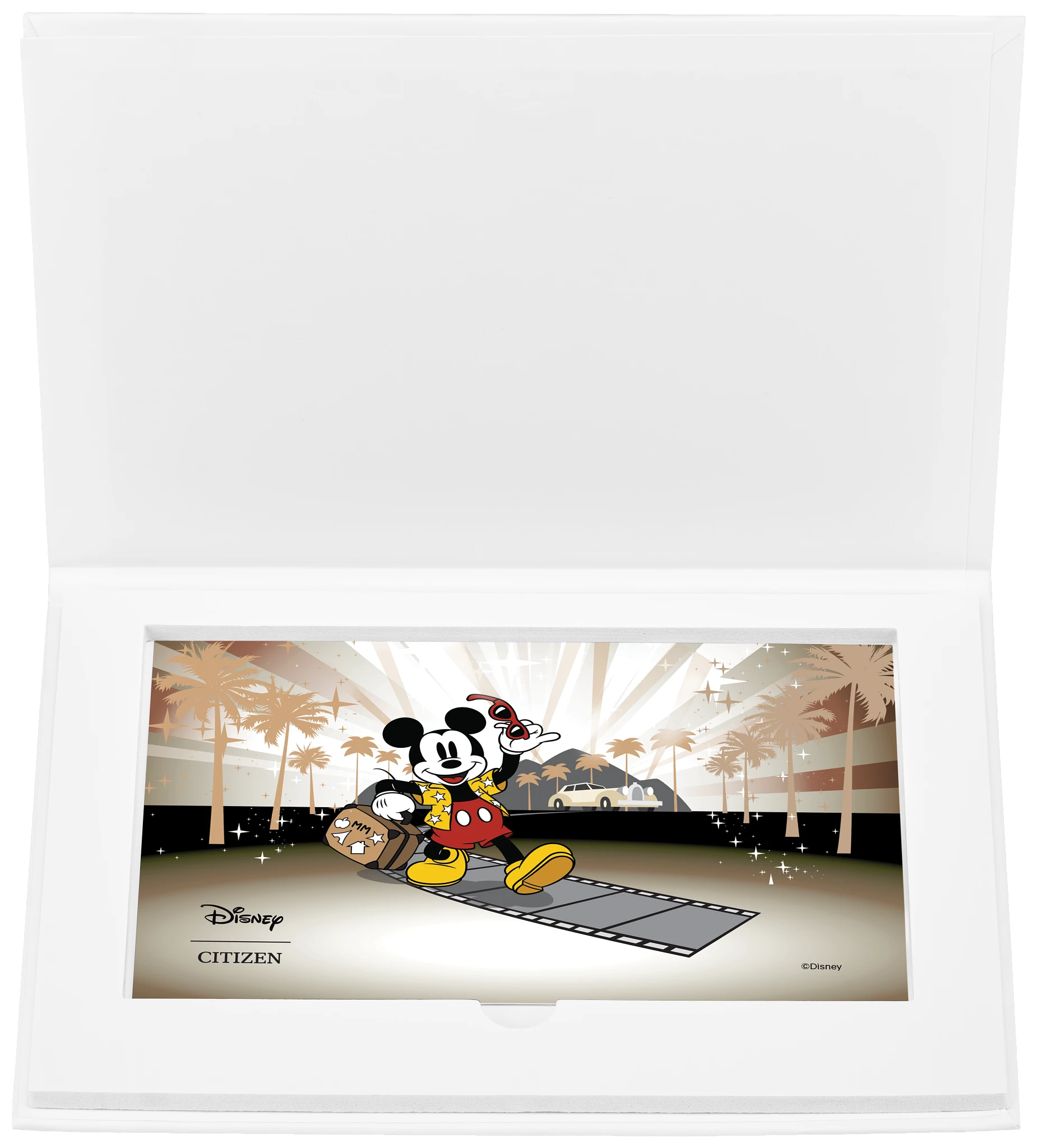 Disney Mickey Mouse Journey Postcards Dial GWP-DIS25CRDS | CITIZEN